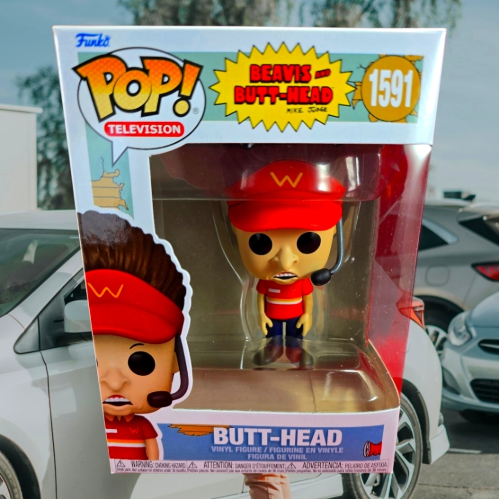 Butt-head funko # 1591 (nib) With Pop Protector